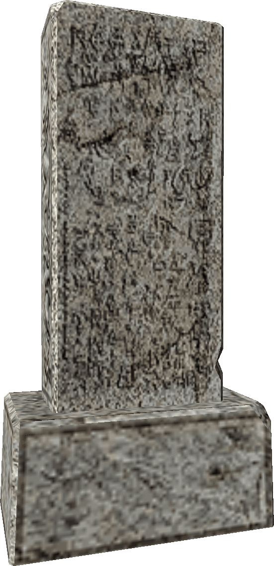 Worn Stone Tablet